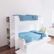 Triple Bunk Bed - Single over double bed +  Optional trundle